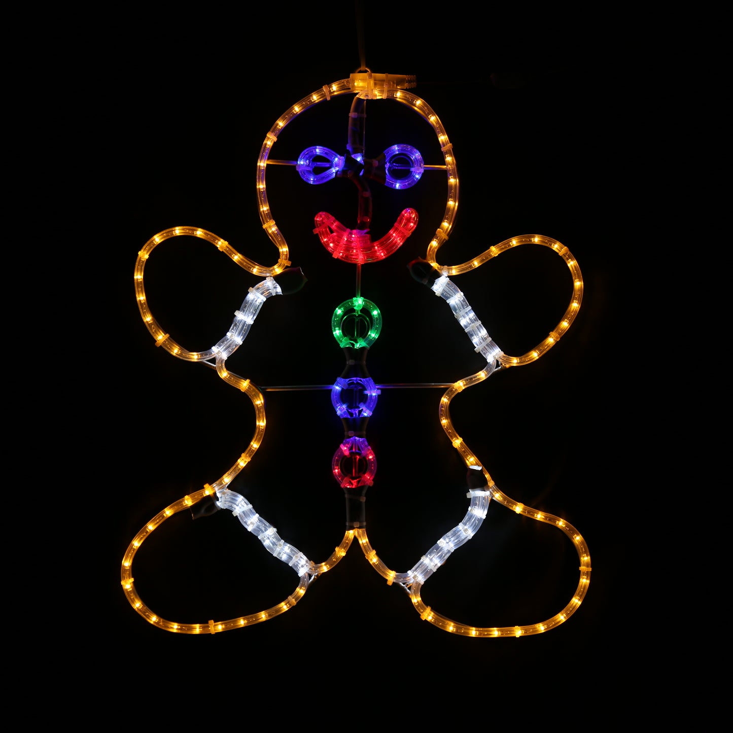 Pepparkaksgubbe - Utomhusjulljus - 90x110 cm