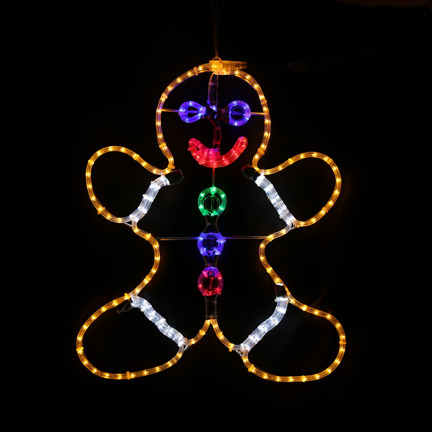 Pepparkaksgubbe - Utomhusjulljus - 90x110 cm