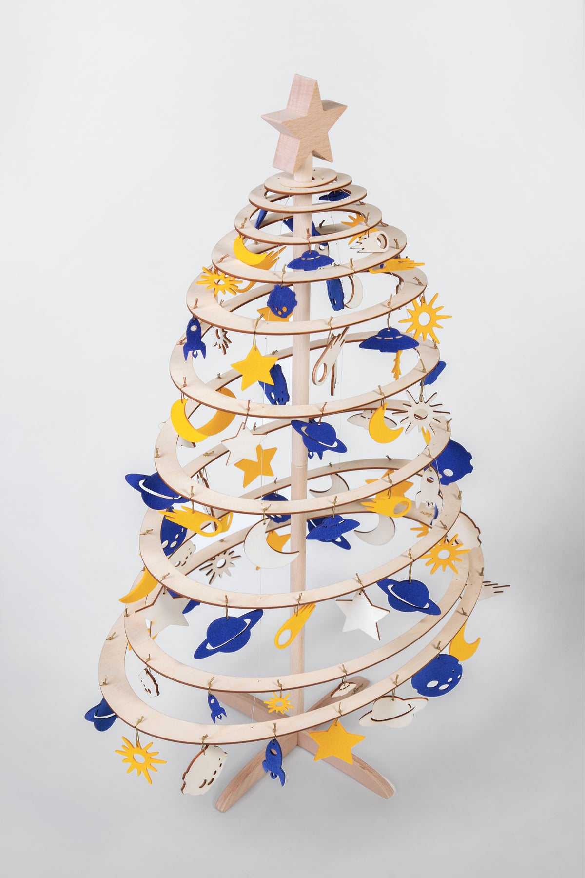 Small oval space decoration set - Santa's Light Shop