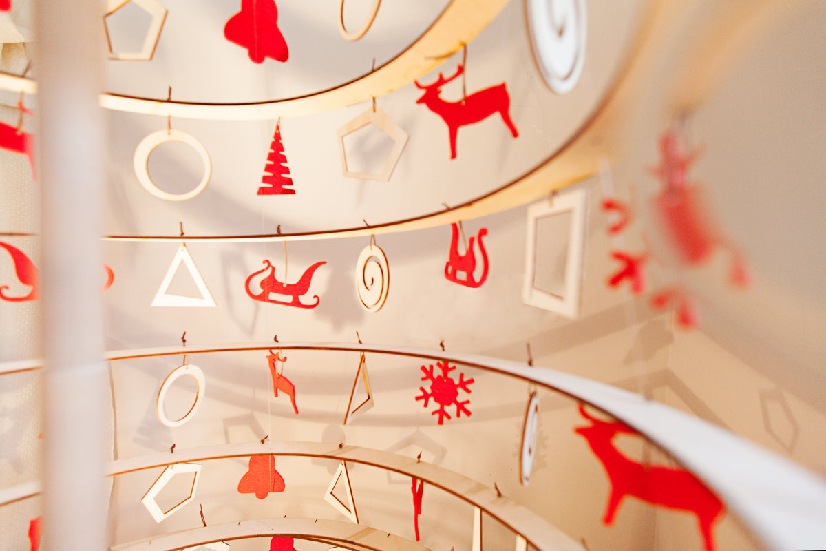 Small mix decoration set - Santa's Light Shop