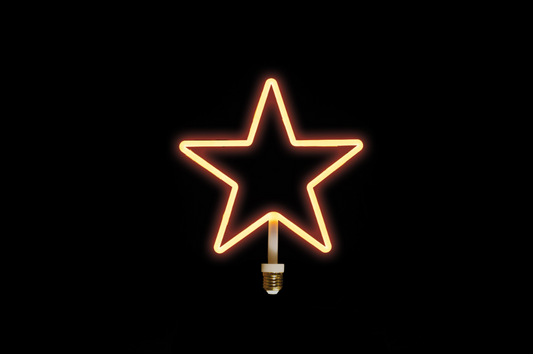 Star LED-lampa - Juldekoration