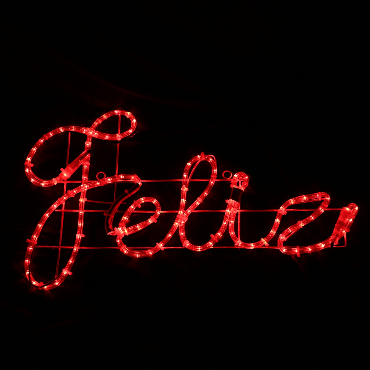 Feliz Navidad LED-skylt - 44x183cm