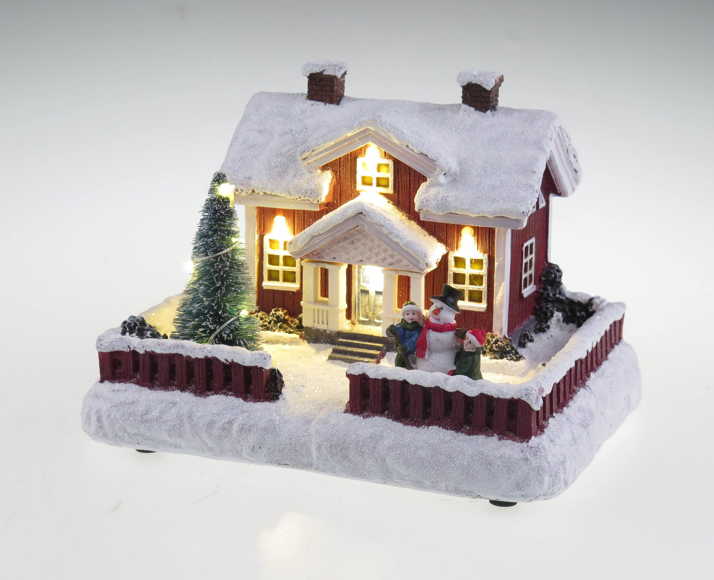 Traditionellt skandinaviskt hus - Christmas Village