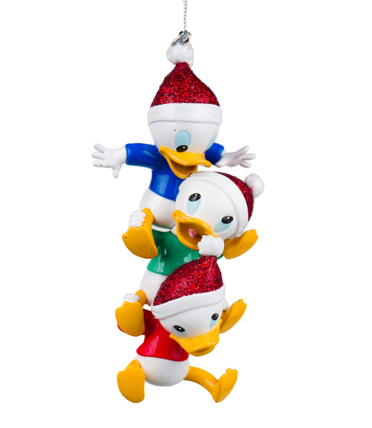 13,5 cm Disney Juldekoration - Huey, Dewey och Louie