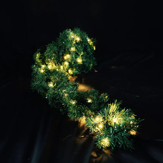 5 meter krans med LED -lampor