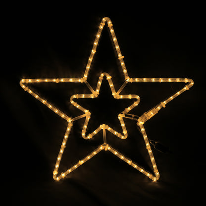2 Stars Julljus 57x55 - Utomhus LED